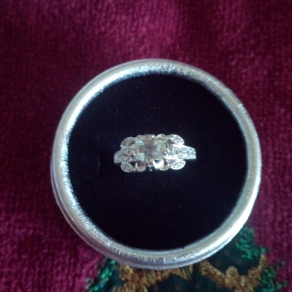 💍💎💍Diamond Mossinite emerald shape💍💎💍